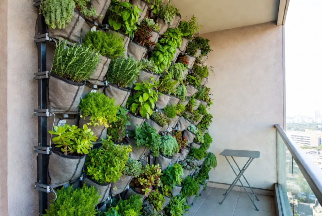 Maximize Space with Vertical Garden Walls
