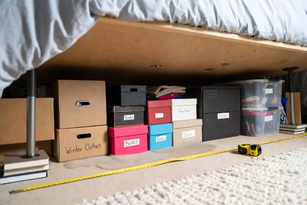 Maximize Under-Bed Storage Space