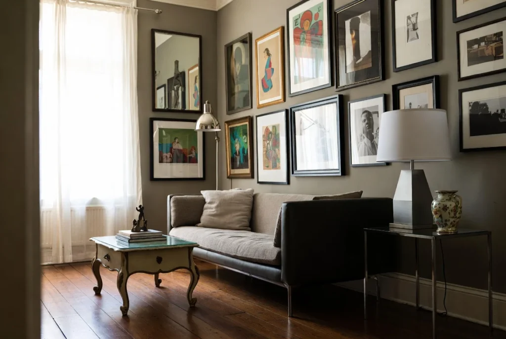 Mix Modern and Vintage Pieces