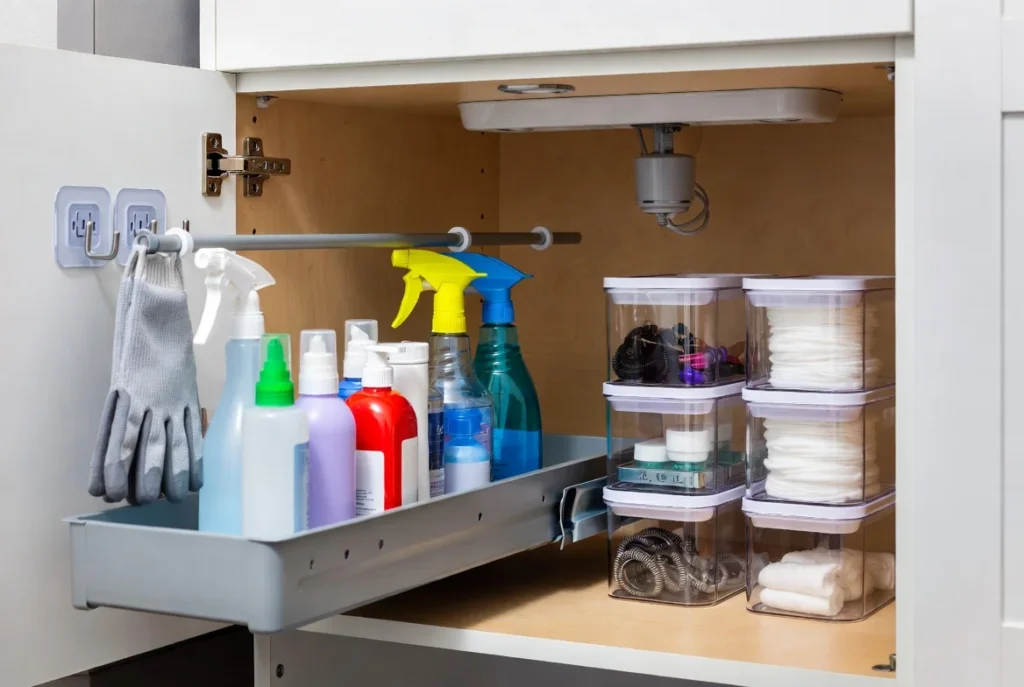 Optimize Under Sink Organization