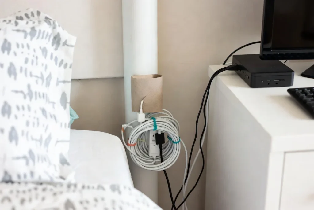 Organize Cords and Electronics