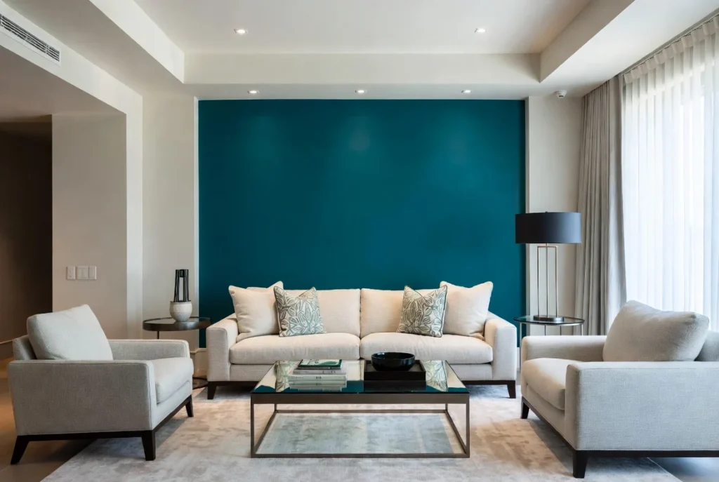 Paint an Accent Wall in Saturated Hues