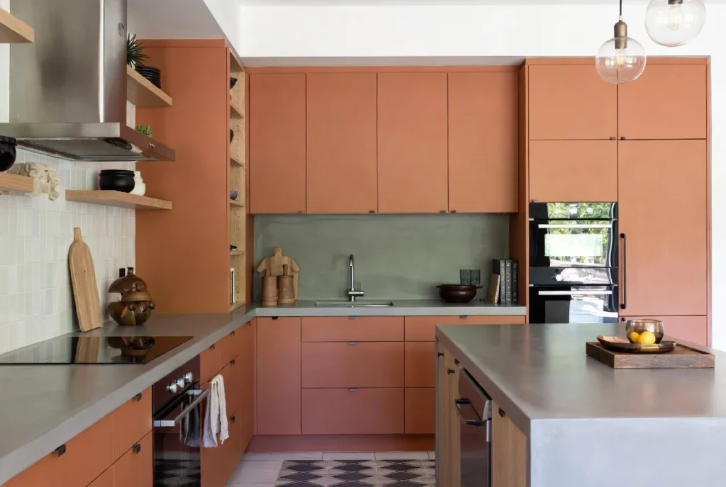 Terracotta and Warm Brown for Earthy Modern Appeal