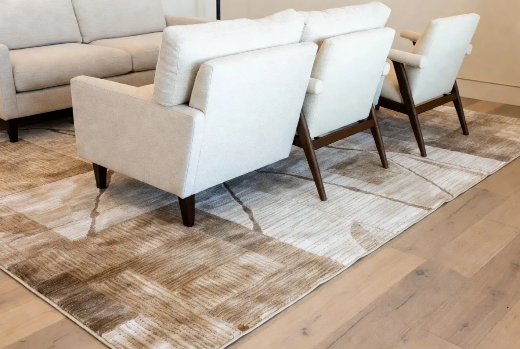 Use Area Rugs to Define Spaces