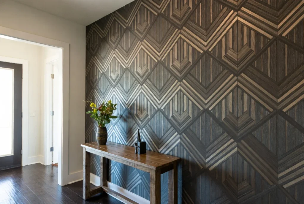 Use Bold Wallpaper Accents