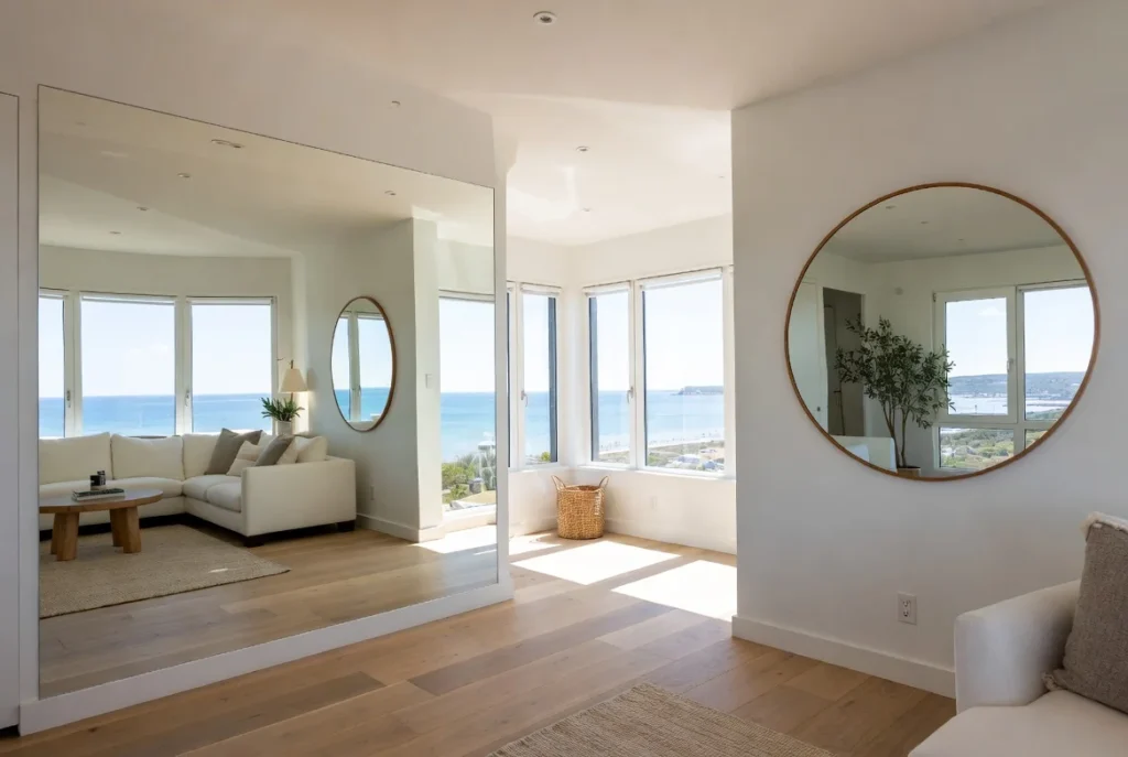 Use Oversized Mirrors