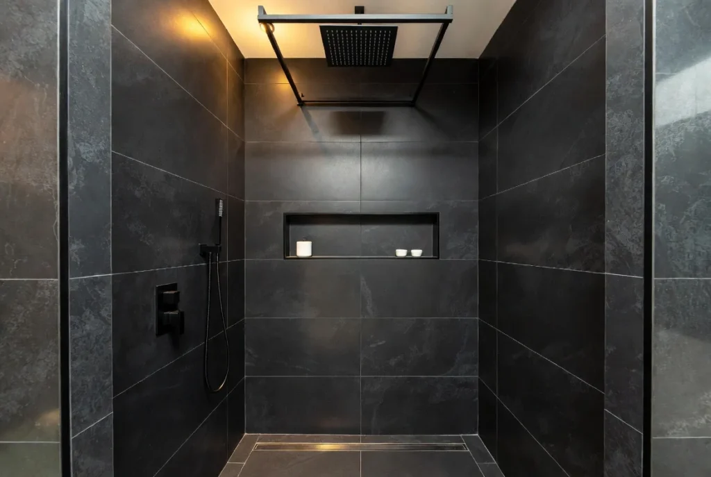 Black Shower Ideas for a Dramatic Focal Point