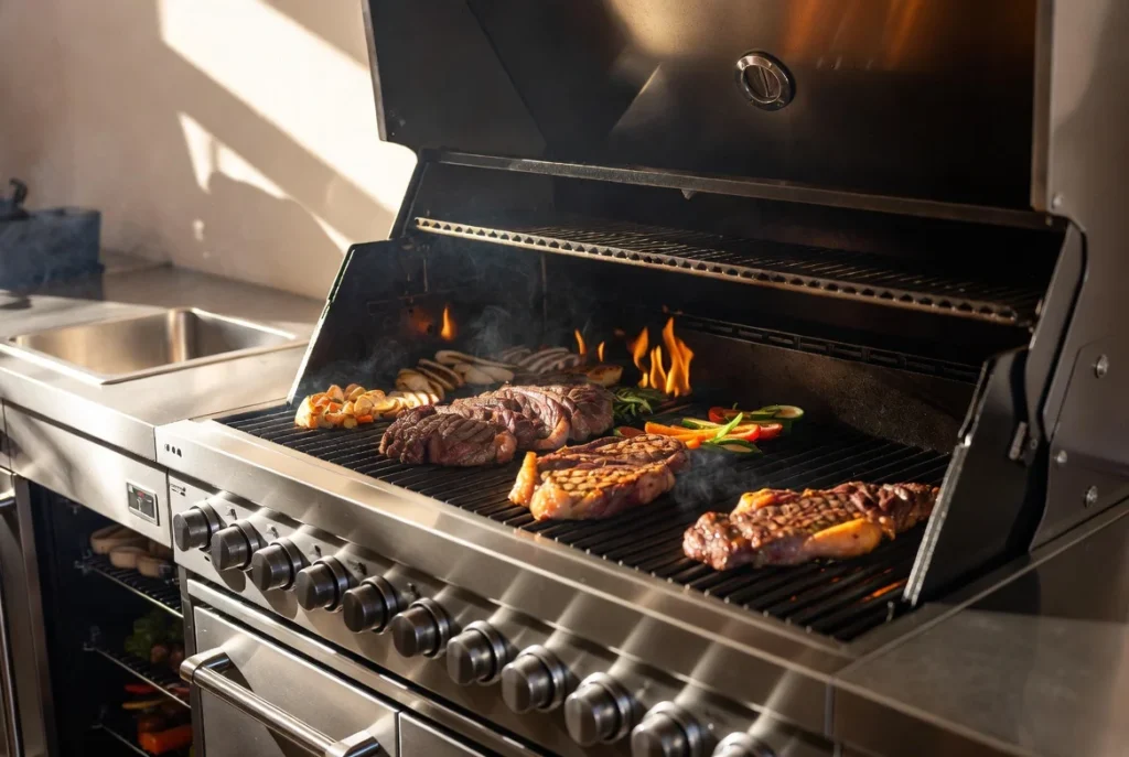 Built-in Grill and Essential Appliance Selection