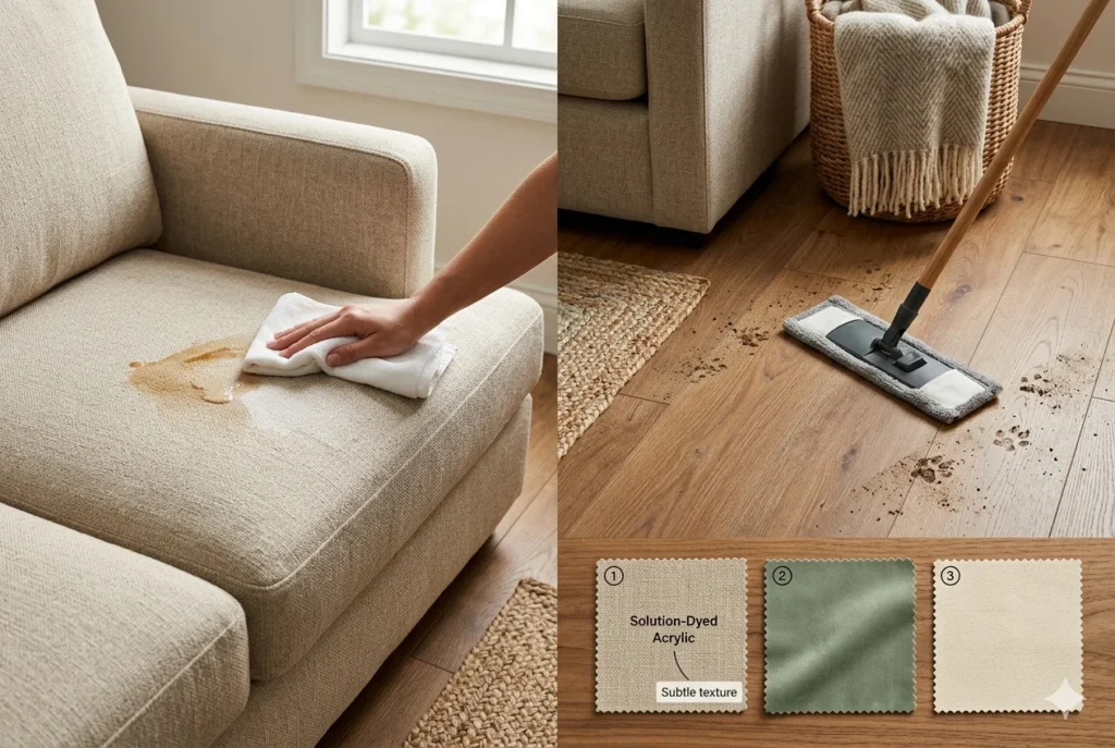 Choose Durable Materials That Stand Up to Family Life