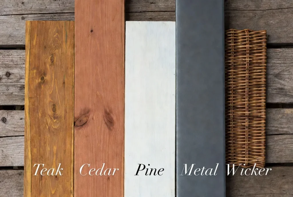 Choosing the Right Material for Your Porch Swing