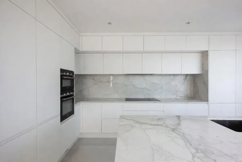 Create a Modern Minimalist White Kitchen