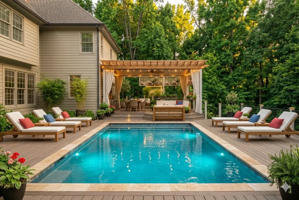 Design a Deck with Pool for Ultimate Backyard Living
