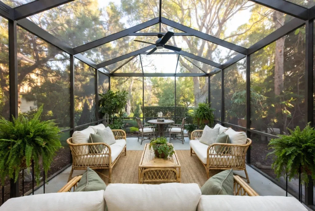 Design a Screened Back Porch for Year-Round Outdoor Living