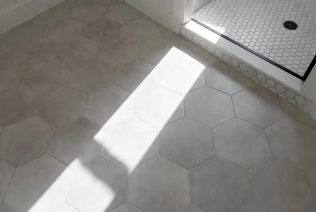 Geometric and Hexagonal Tiles for Visual Interest