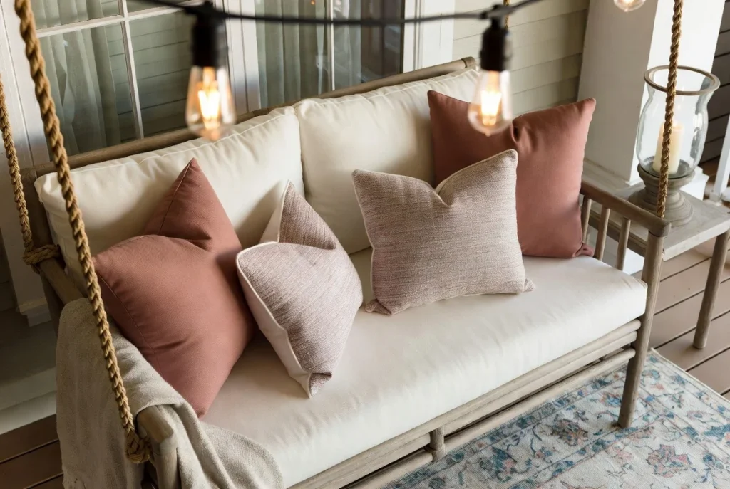 How to Style Your Front Porch Swing Like a Designer