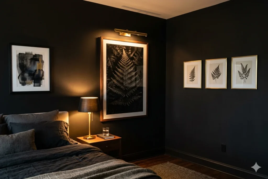 Incorporate Dark Art and Wall Decor
