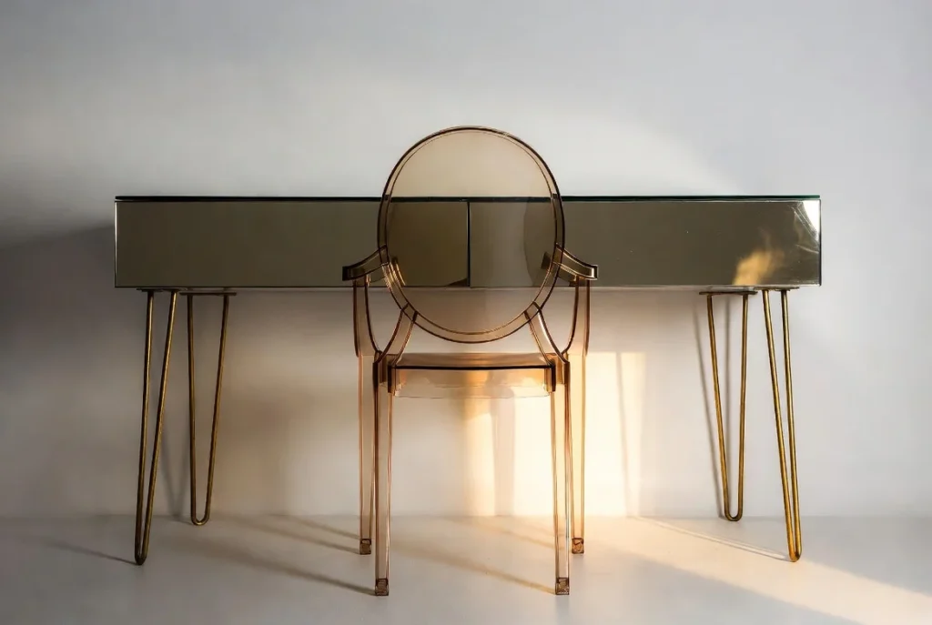 Incorporate Transparent and Glass Furniture