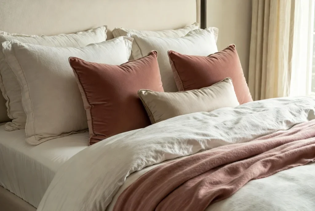 Invest in Luxurious Bedding and Layered Textiles