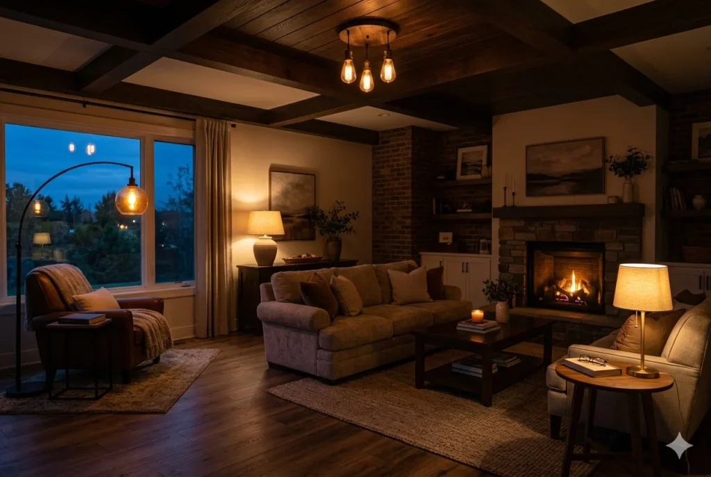 Layer Lighting for Warmth and Function