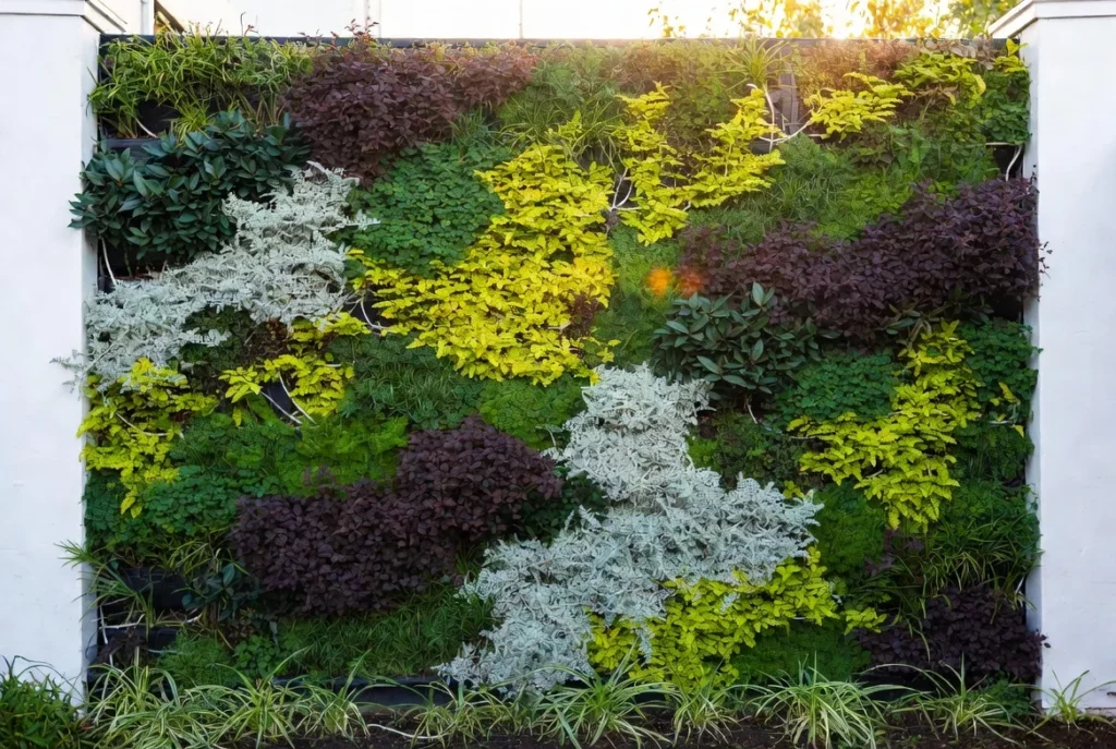 Living Green Walls for Organic Privacy Beauty