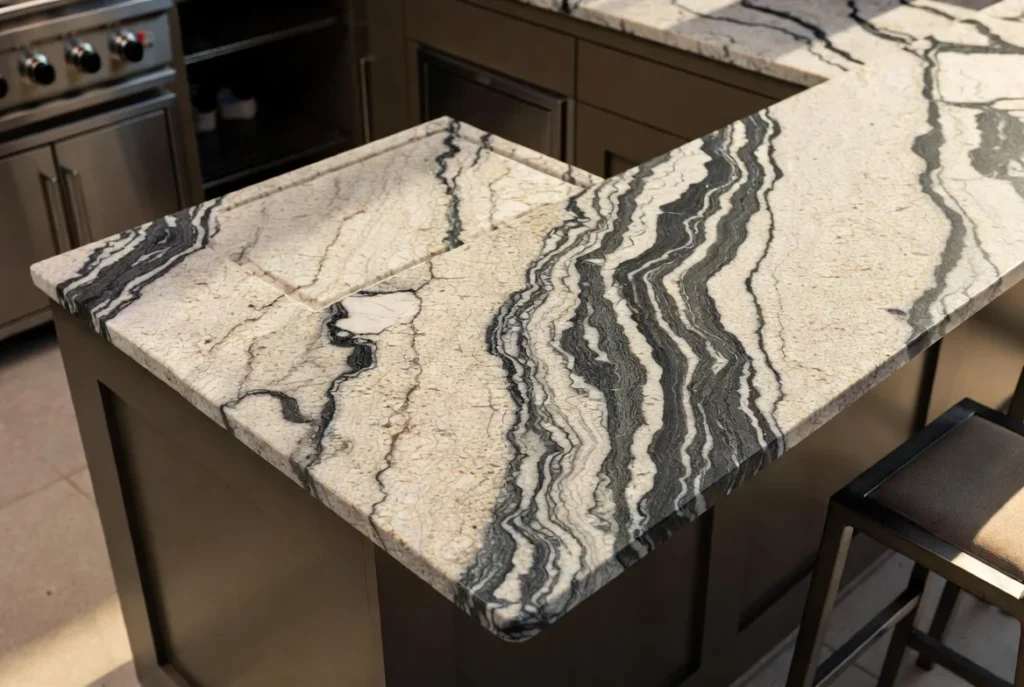 Outdoor Kitchen Countertop Design and Work Surface Planning