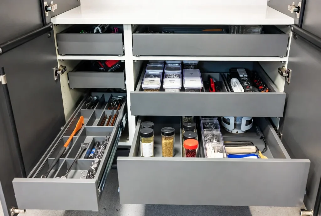 Outdoor Kitchen Storage and Organization Solutions