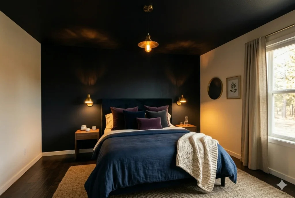 Paint the Ceiling Black for Total Envelopment
