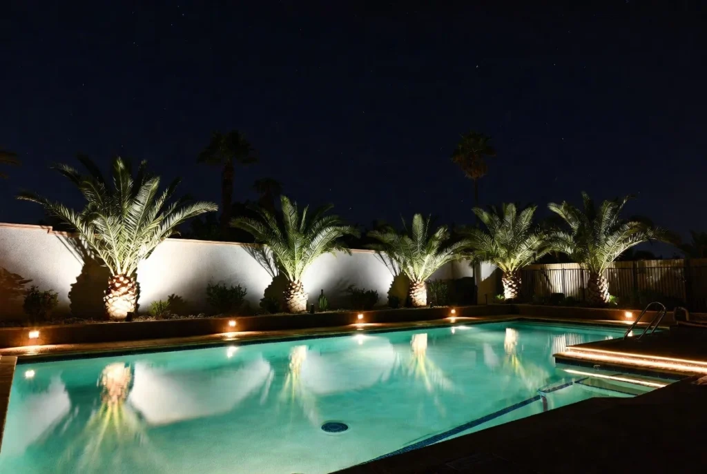 Pool Lighting Design for Spectacular Evening Atmosphere