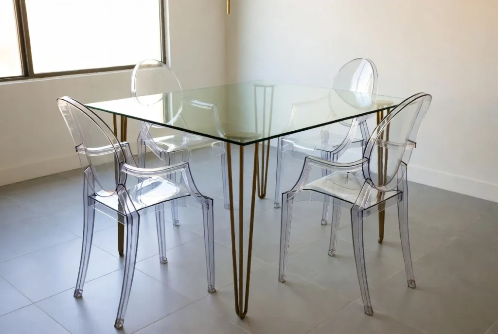 Select Space-Conscious Furniture With Visual Lightness