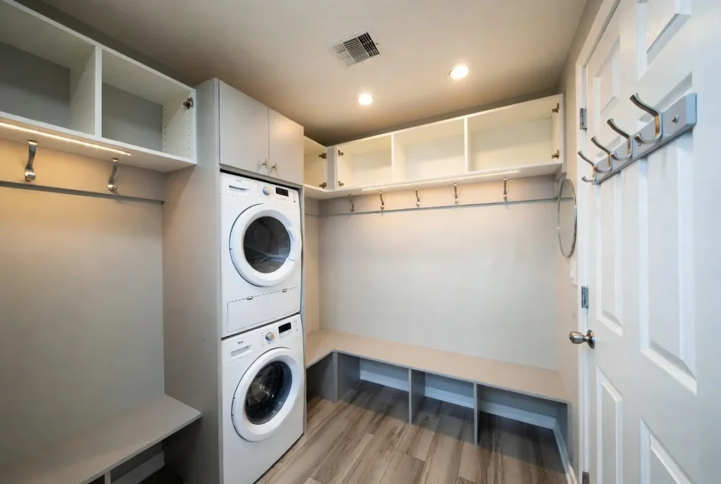 Small Mudroom Laundry Room Combo Solutions