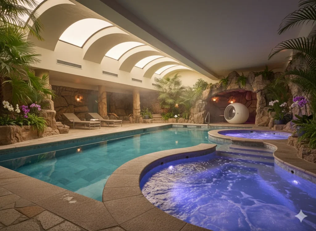 Spa and Wellness Indoor Pool Design