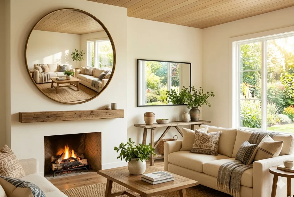 Use Mirrors to Amplify Light and Space