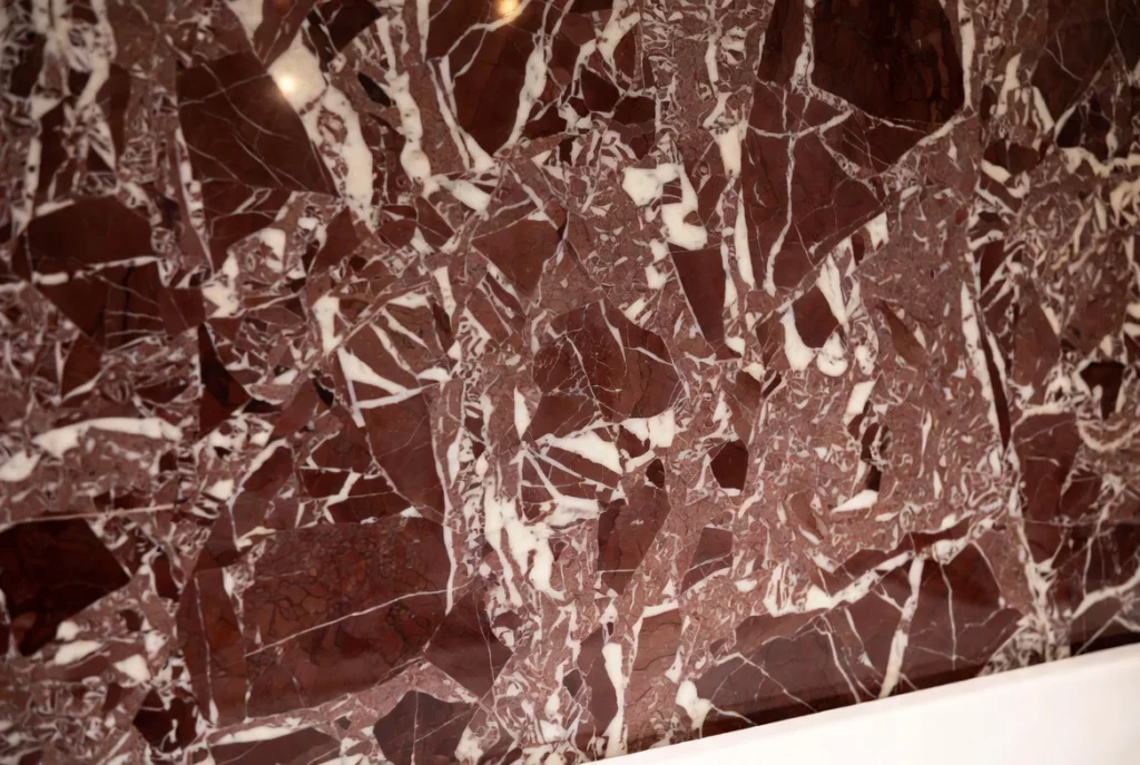 Why Red Marble Transforms Bathrooms Into Luxury Sanctuaries