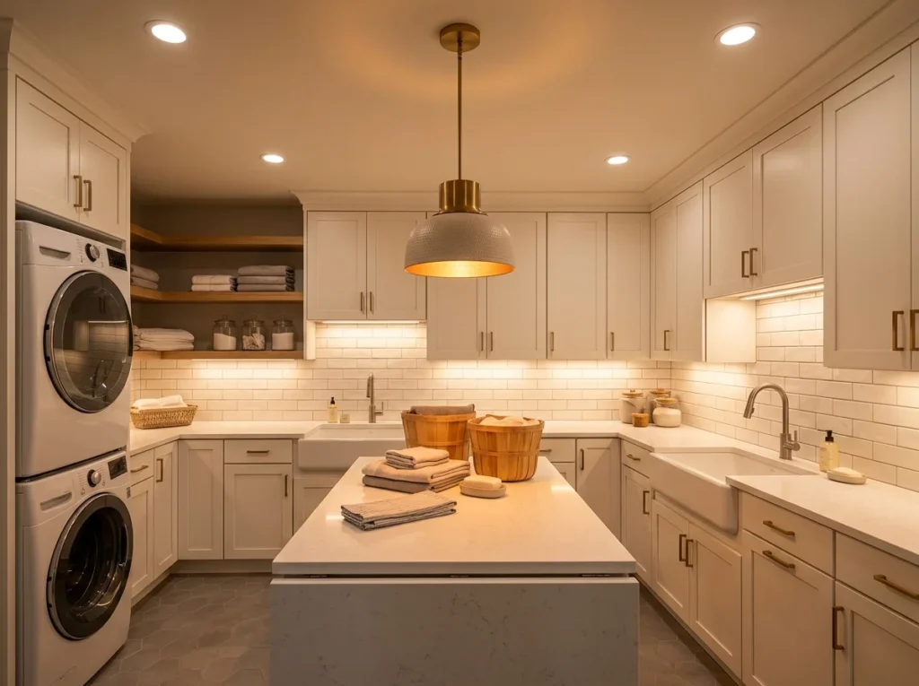 Add Proper Laundry Room Lighting