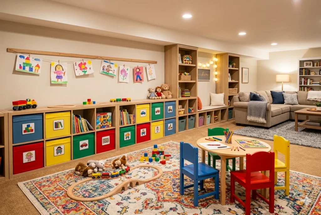 Add a Kids' Playroom Zone for Family Harmony
