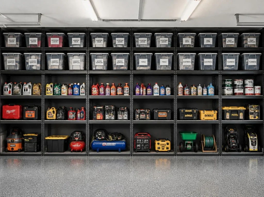 Build or Buy Garage Shelving Units