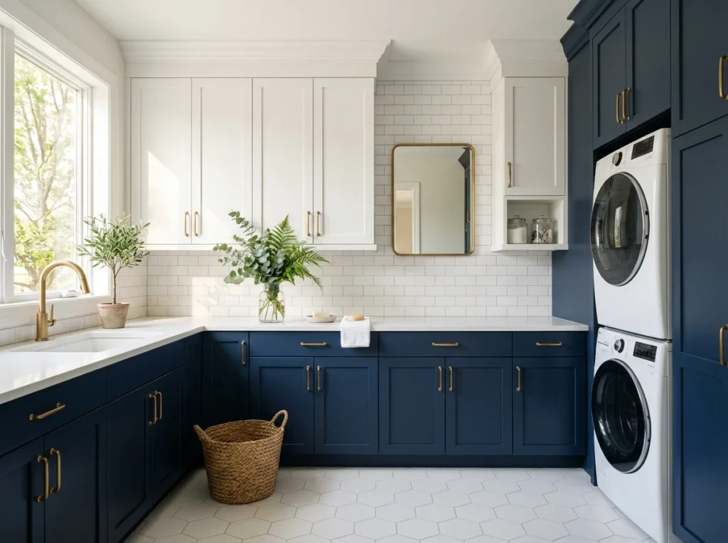 Choose a Fresh Color Palette for the Laundry Room