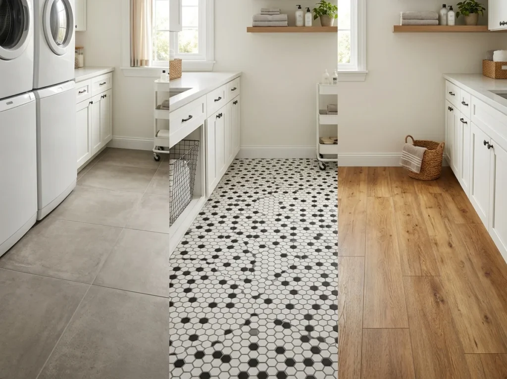 Choose the Perfect Laundry Room Flooring