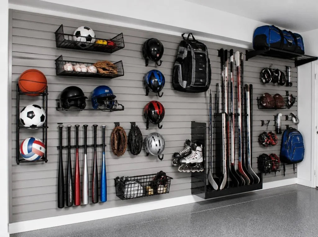 Create a Sports Equipment Station