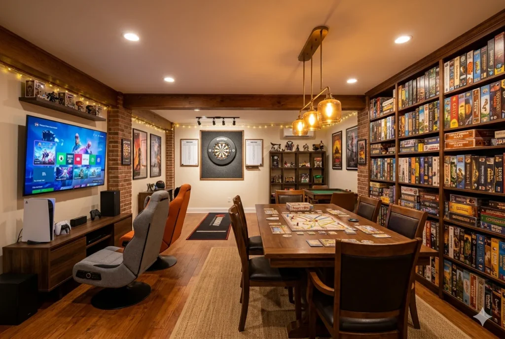 Design a Family Game Room for All Ages