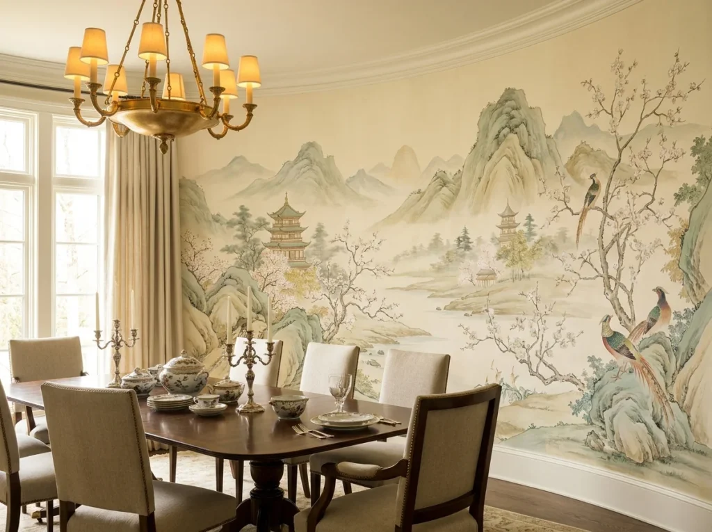 Design a Scenic or Mural Wallpaper Wall