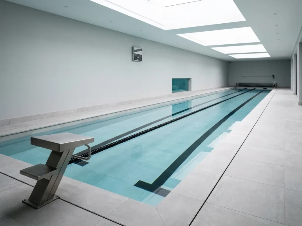 Indoor Lap Pool Design for Fitness and Function