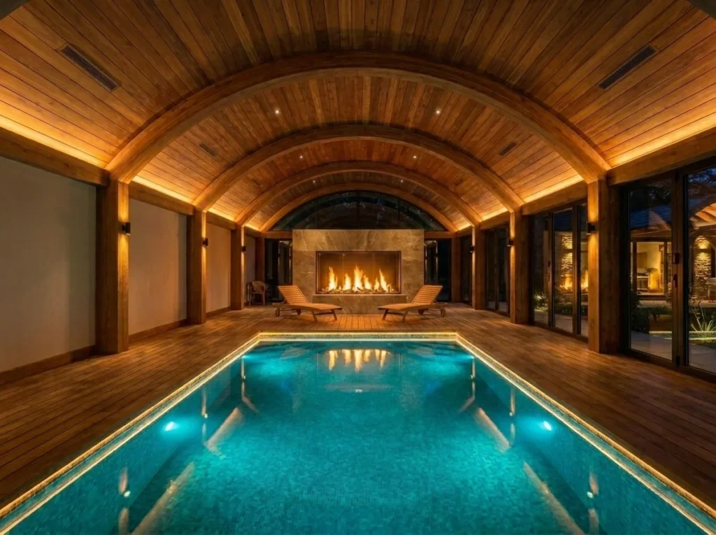 Indoor Pool Lighting Design for Atmosphere and Function