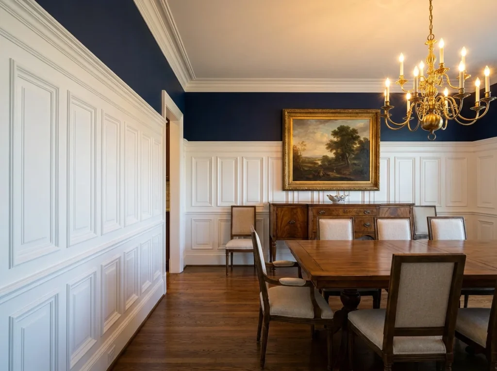 Install Architectural Wainscoting for Classic Luxury