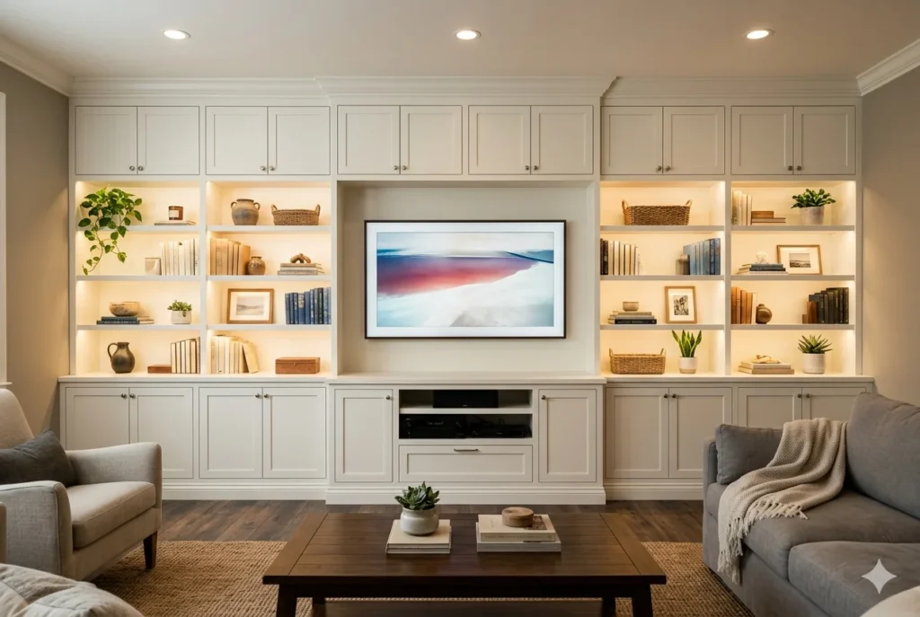 Install Built-In Storage for Organized Family Life