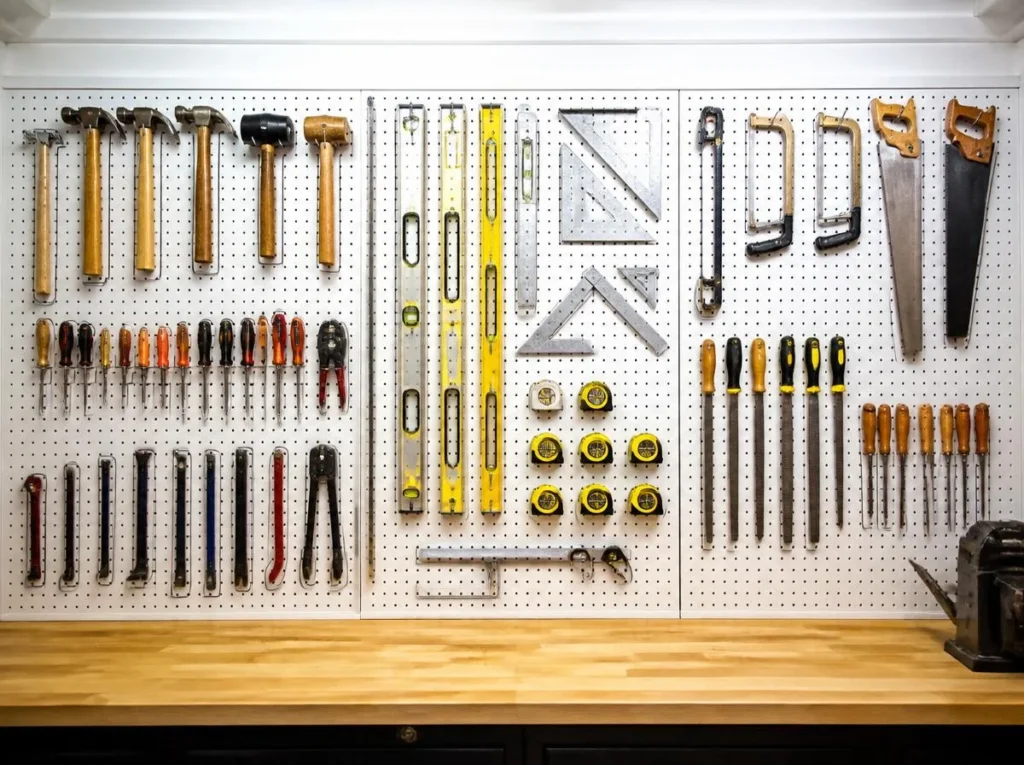 Mount a Pegboard for Tool Organization
