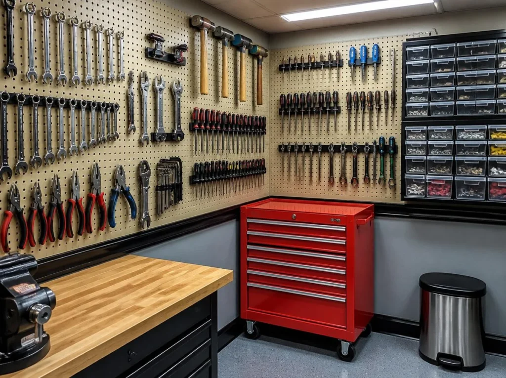 Organize a Dedicated Tool Zone