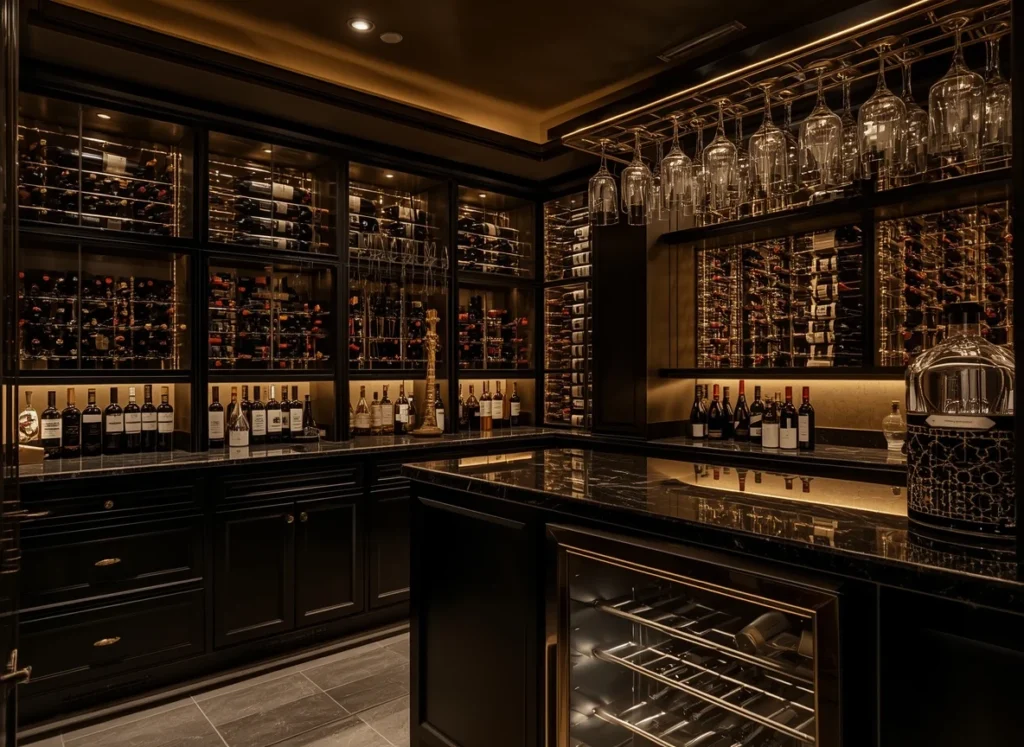 Wine Cellar Bar Combination