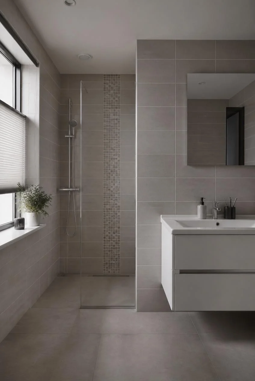 A Monochromatic Tile Scheme With Tonal Depth