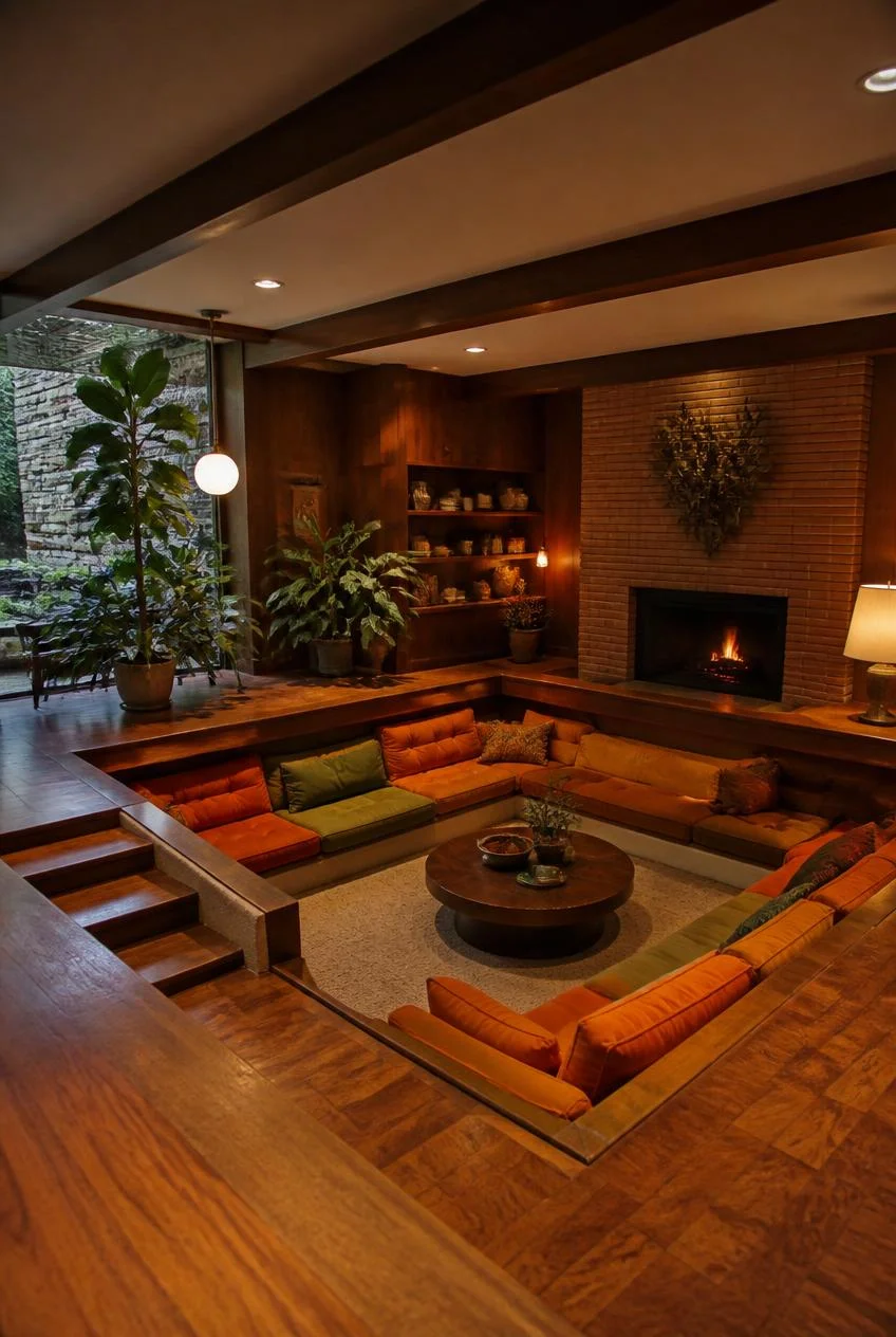 A Retro Inspired Pit With Period Correct Color